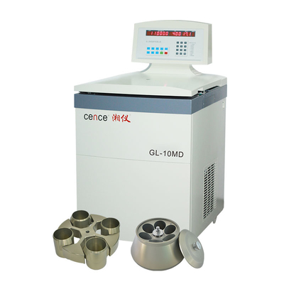 Gl-10MD η μεγάλη περιεκτικότητα υποβάλλει σε φυγοκέντρωση για το στροφέα ταλάντευσης χωρισμού 4x1000ml αίματος