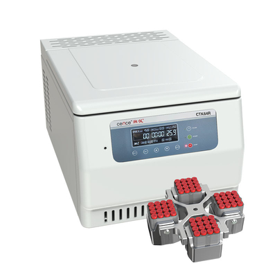 Φυγόκεντρος χαμηλής ταχύτητας 4000rpm CTK64R For Vacutainer 64 13x75mm/100mm Blood Tubes