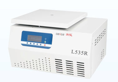 Το πολυ εργαστήριο μεγάλης περιεκτικότητας λειτουργίας υποβάλλει τον αργόστροφο κατεψυγμένο τύπο L535R σε φυγοκέντρωση μηχανών