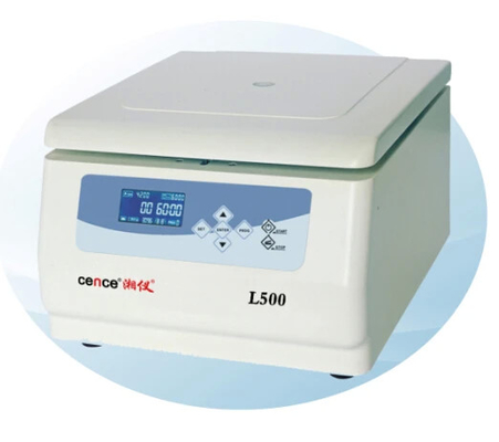 L420 /L500/L600 Τραπέζιος κορυφής χαμηλής ταχύτητας φυγοκεντρίτης Συστήματα βιοχημικής ανάλυσης Ελεύθερα εξαρτήματα