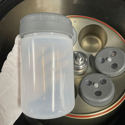 Φιάλες φυγοκέντρωσης υψηλής ταχύτητας 1000 ml PPCO βιδωτό καπάκι για ακριβή επεξεργασία δειγμάτων