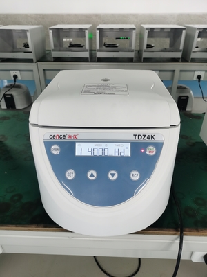 Cence TDZ4K Tabletop Centrifuge Machine 4000rpm 2200xg