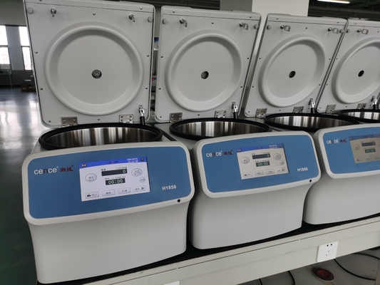 Cence H1850 Centrifuge υψηλής ταχύτητας 18500rpm 23797xg ιατρικό εργαστήριο μηχανή