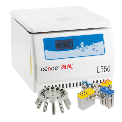 Φυγοκεντρικός L550 Χαμηλής Ταχύτητας 5500 σ.α.λ. Χωρητικότητα 4x500ml για Διαχωρισμό Αίματος