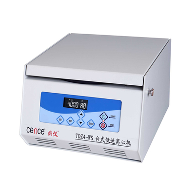 Cence TDZ4-WS χαμηλής ταχύτητας φυγοκέντρωση 4000 RPM 2200xg με 4 περιστροφούς