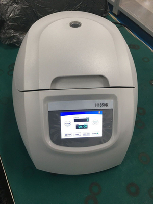 Φυγοκεντρητής εργαστηρίου H1650K 16500r/min Μέγιστη ταχύτητα 12x5ml Χωρητικότητα