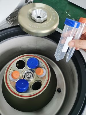 Φυγοκεντρικός Αναδευτήρας Υψηλής Ταχύτητας Επιτραπέζιος H1750R με Μέγιστη Ταχύτητα 18500rpm, Μέγιστο RCF 29302xg και Περιστροφικό Στροφείο 4x100ml